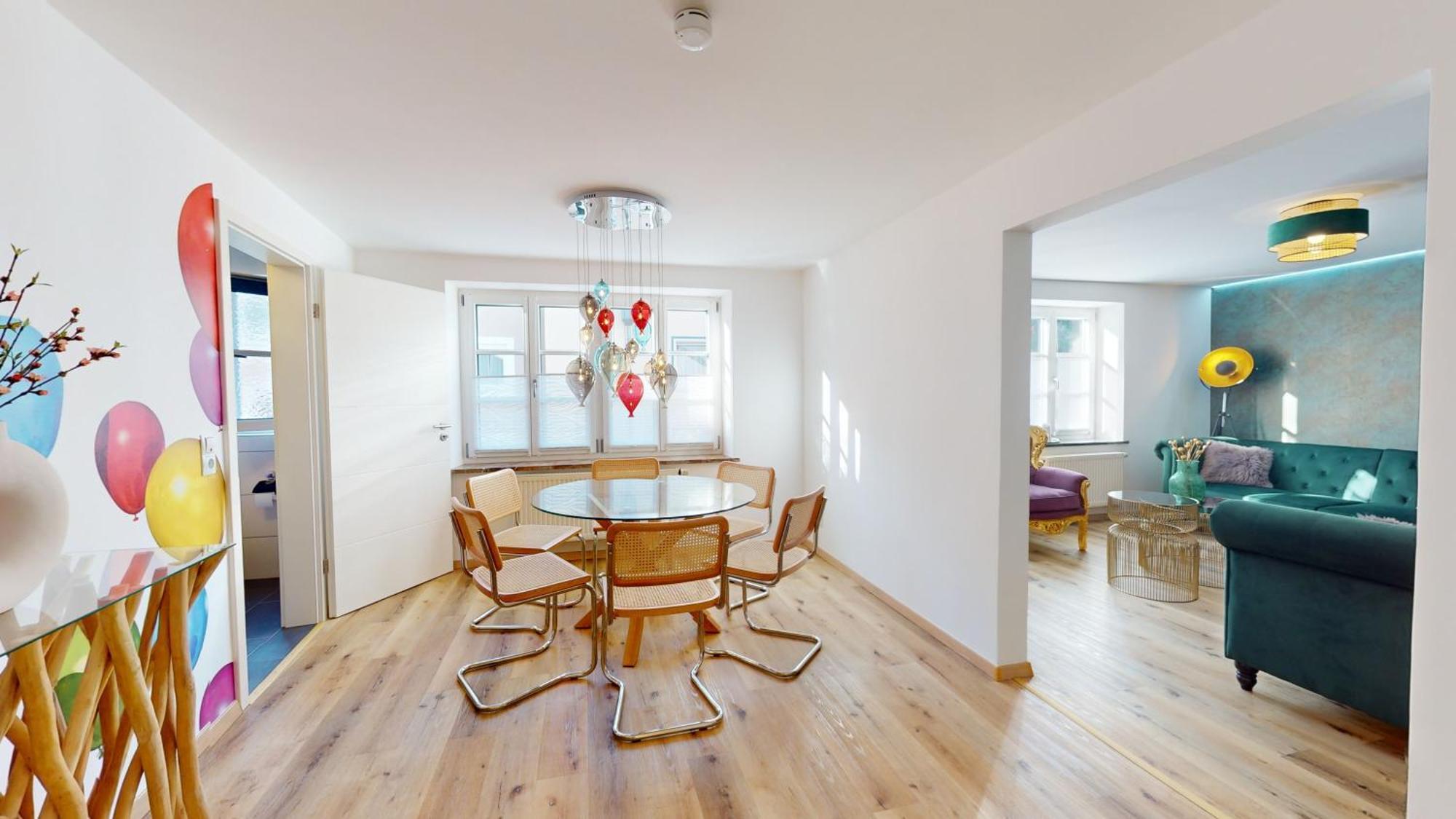 Apartmán Hufschmieds Bleibe Pasov Exteriér fotografie